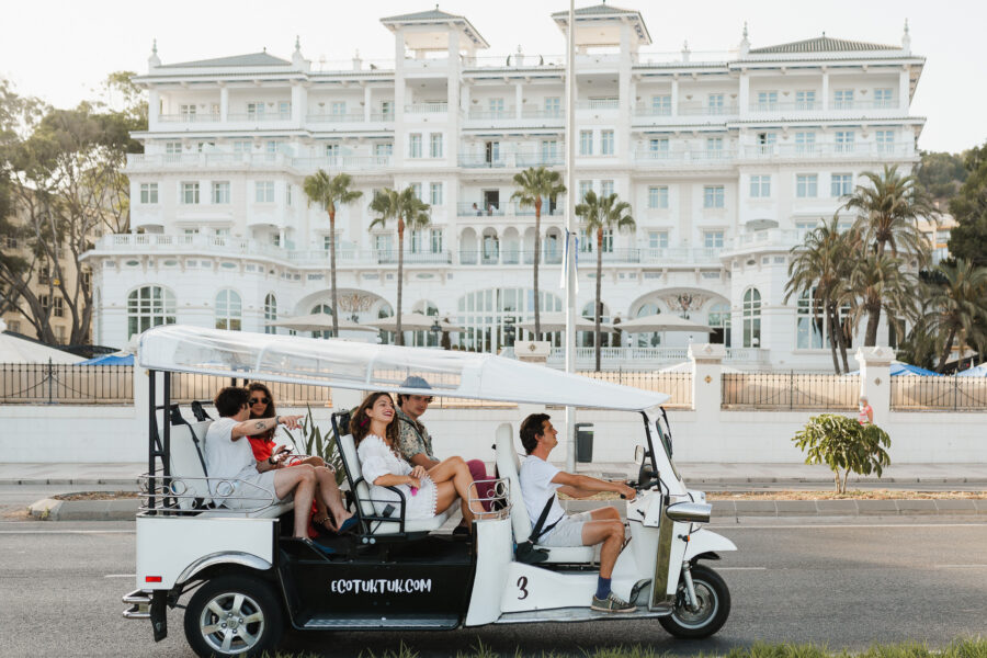 Málaga Highlights With Eco Tuk Tuk